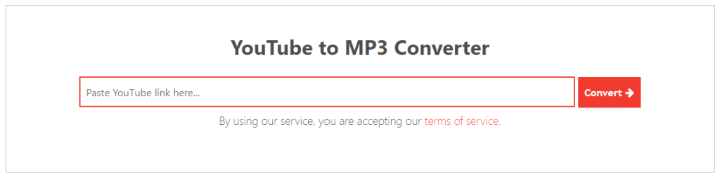 OnlyMP3 YouTube converter